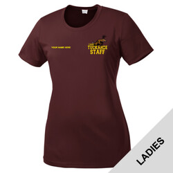 LST350 - N123E020 - EMB - Tuckahoe Staff Ladies Wicking T-Shirt