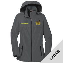 L333 - N123E020 - EMB - Tuckahoe Staff Ladies Rain Jacket