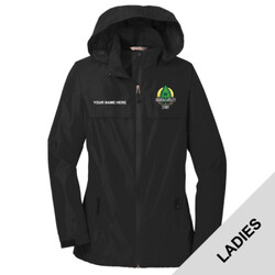 L333 - N123E021 - EMB - Hidden Valley Staff Ladies Waterproof Jacket